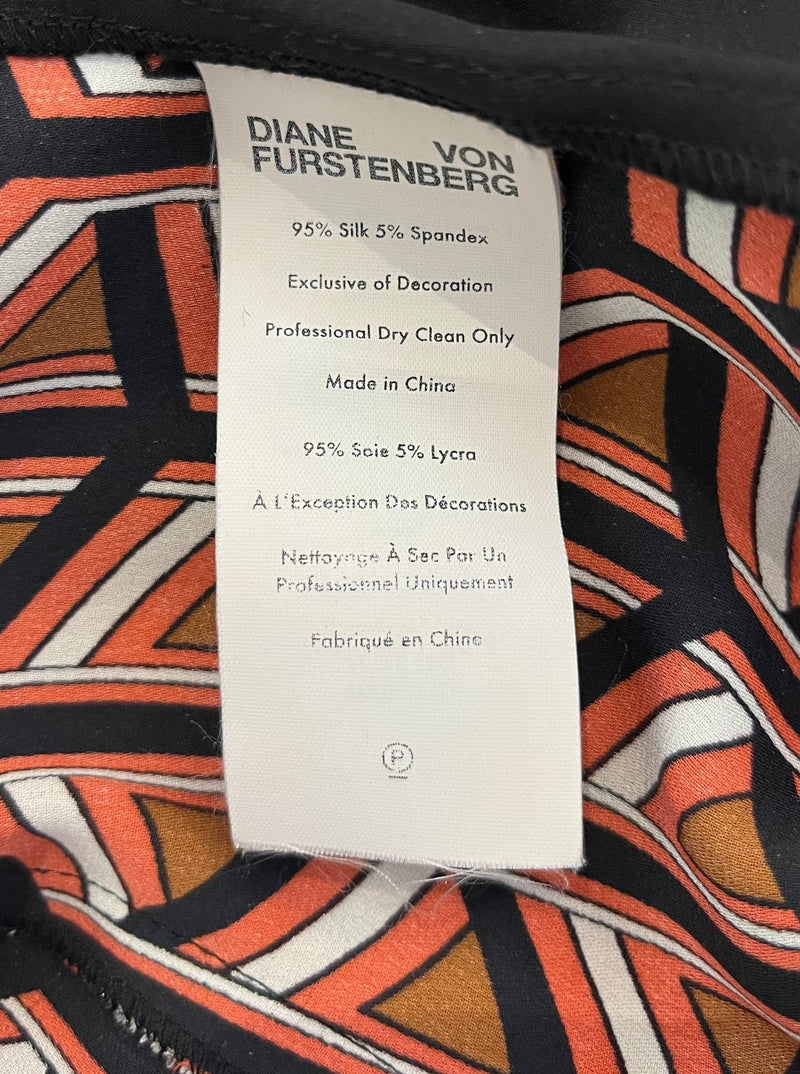 Diane Von Furstenberg Silk Dress. Size 6US