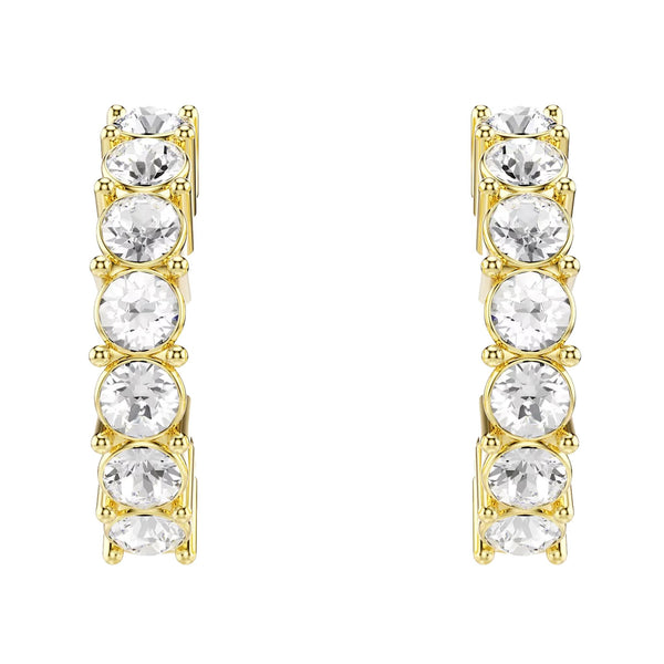 Swarovski Crystal Hoop Earrings