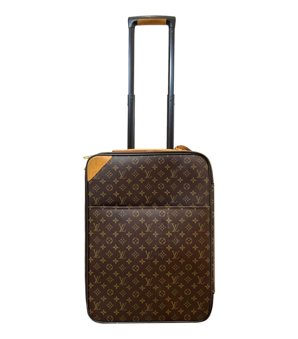 Louis Vuitton 'LV' Logo Pegase 50 Rolling Suitcase