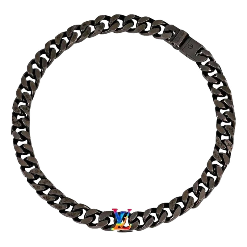 Louis Vuitton 2054 Rainbow - Virgil Abloh Ltd Edition Ruthenium Necklace