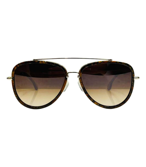 Alice + Olivia Aviator Sunglasses