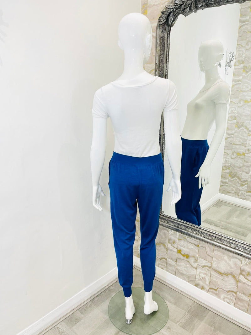 Stella McCartney Wool & Silk Knitted Joggers. Size S