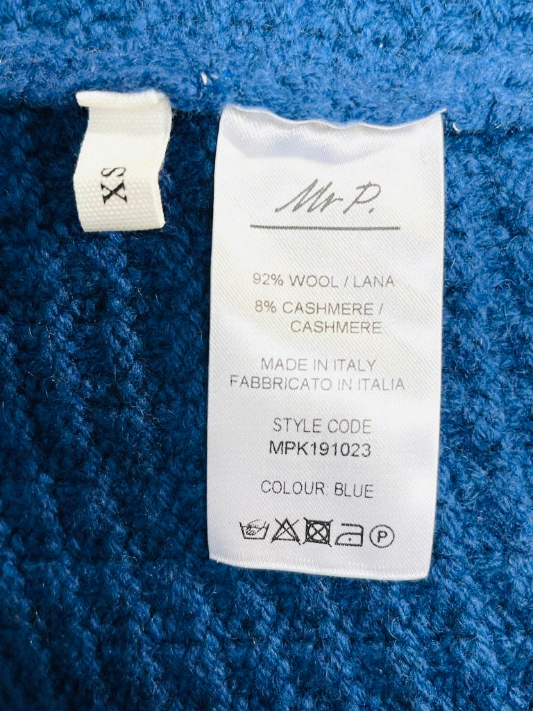 Mr P. Cashmere & Wool Cardigan. Size XS