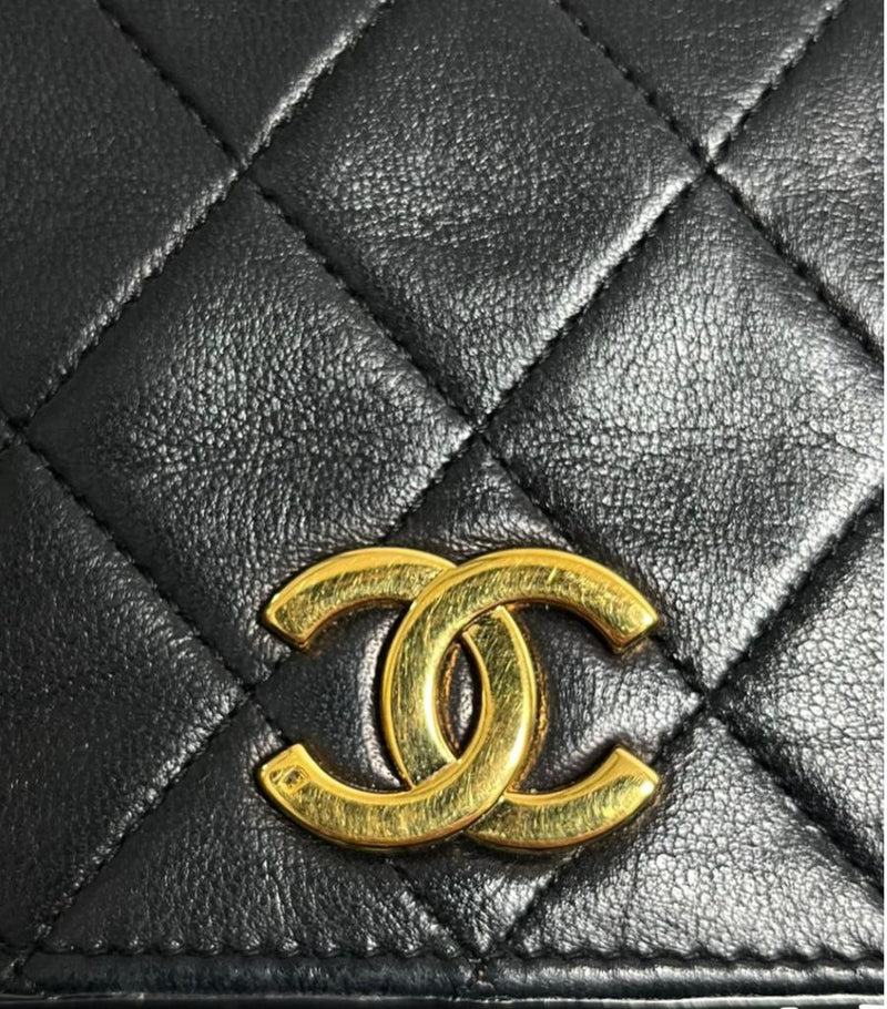 Chanel Vintage Leather Timeless Single Flap Leather Bag