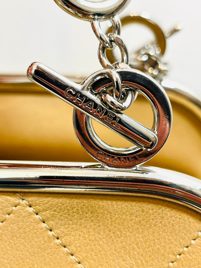 Chanel 'CC' Logo Leather Handbag