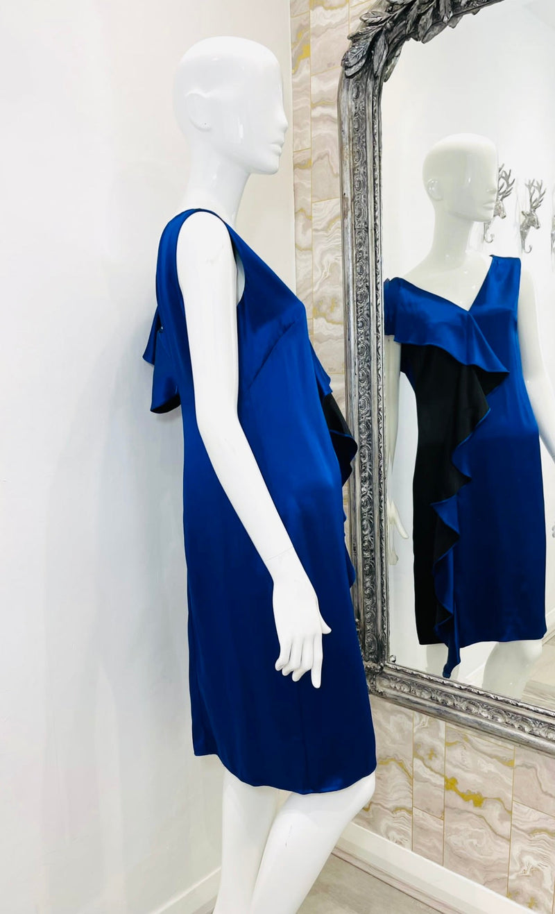 Diane Von Furstenberg Ruffle Dress. Size 8UK