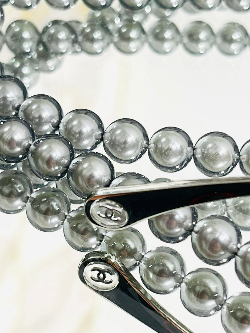 Chanel Lucite & Pearl Sunglasses