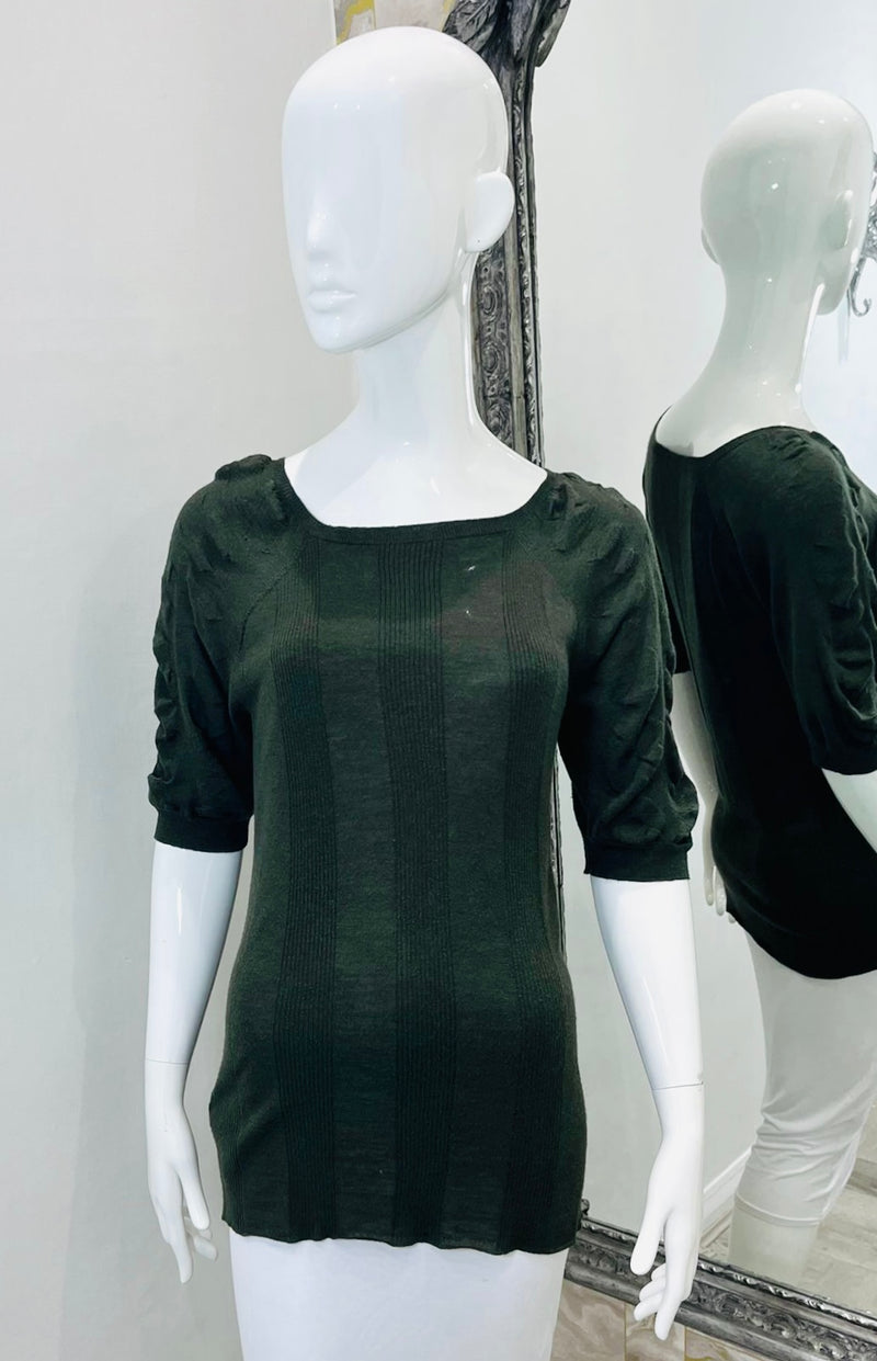 Prada Wool & Silk Sweater. Size 46IT