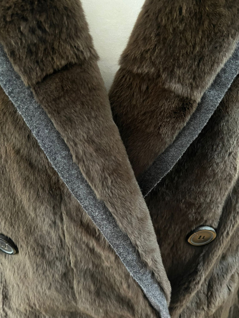Lanvin Marten Fur Jacket. Size 50FR