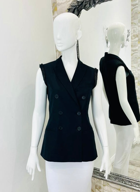 Joseph Wool Double Breasted Waistcoat. Size 38FR