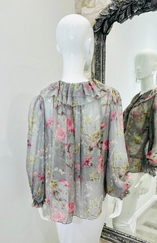 Ralph Lauren Floral  Blouse. Size  XS