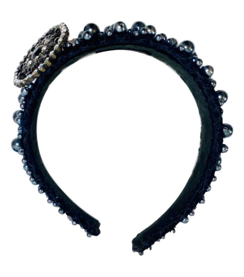 Nerida Fraiman Pearl & Crystal Headband