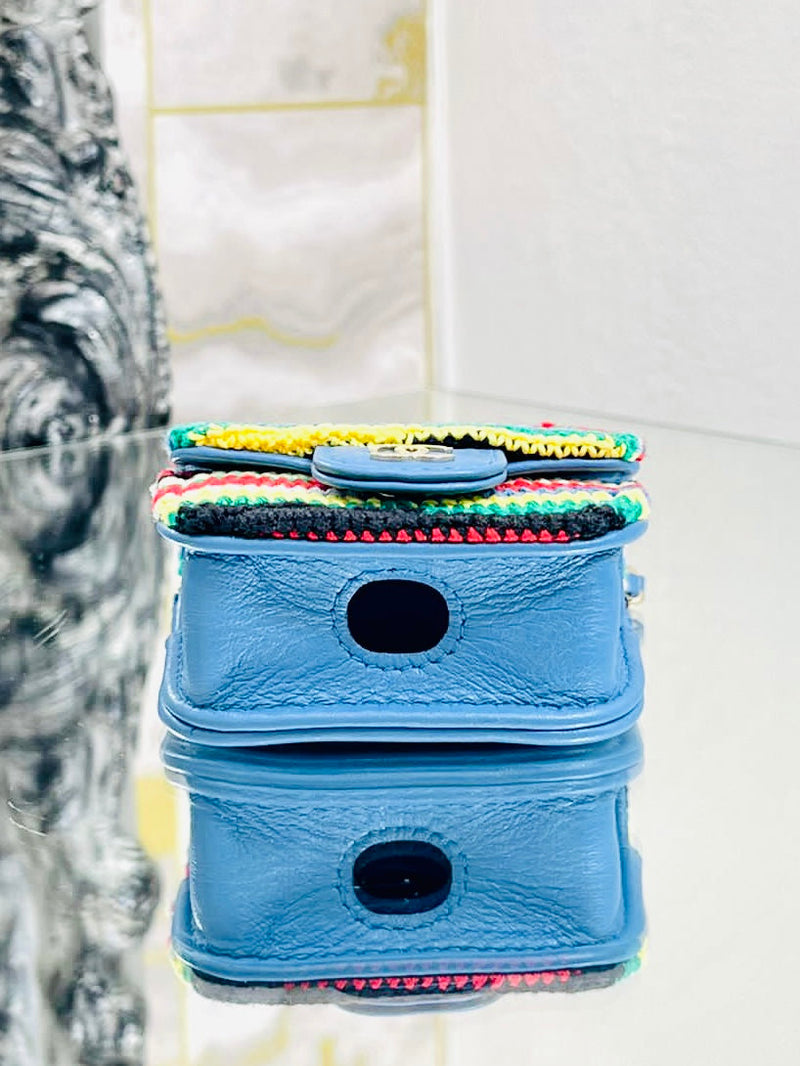 Chanel Air Pod Pro Knitted & Leather Case