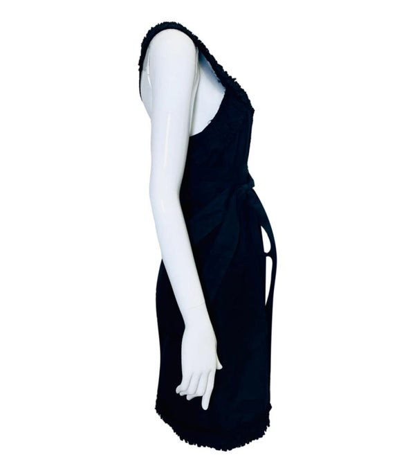 Yves Saint Laurent Cotton & Silk Dress. Size 34FR