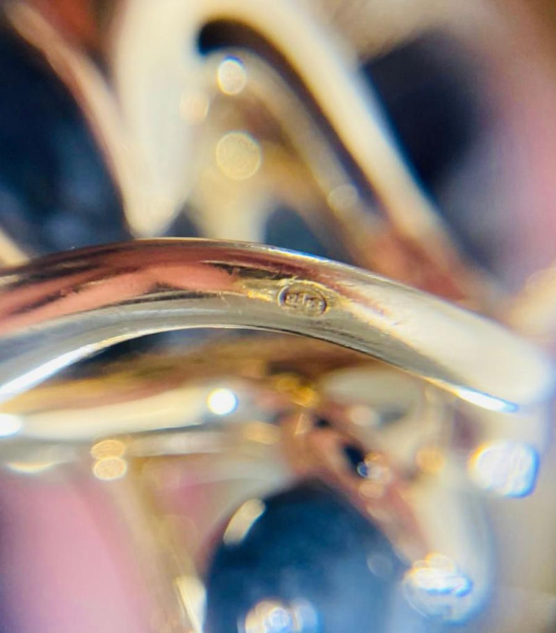 Boucheron 18k Gold & Jade Serpent Ring