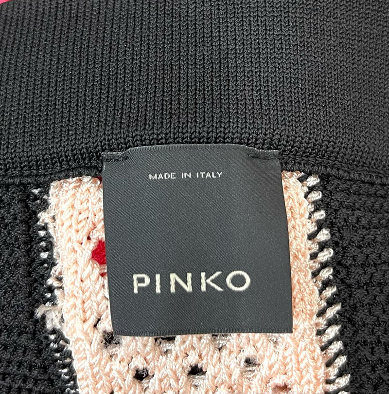 Pinko Mesh Top & Matching Skirt. Size XS