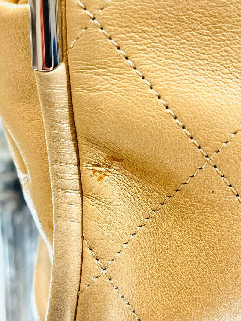 Chanel 'CC' Logo Leather Handbag