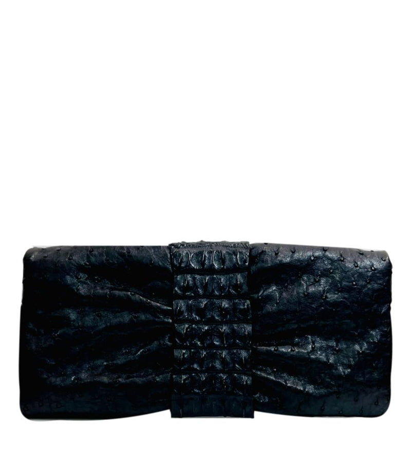 Viva La Moda Hand Made Exotic Skin Clutch Bag