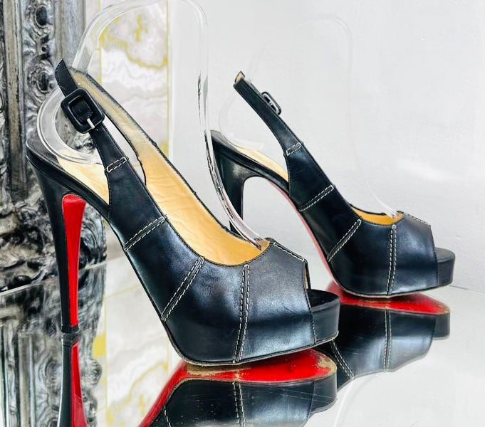 Christian Louboutin Leather Heels. Size 36.5