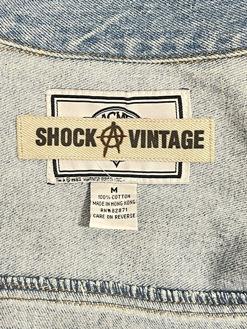 Levi's Vintage Acme Cartoon Embroidered Denim Jacket. Size M