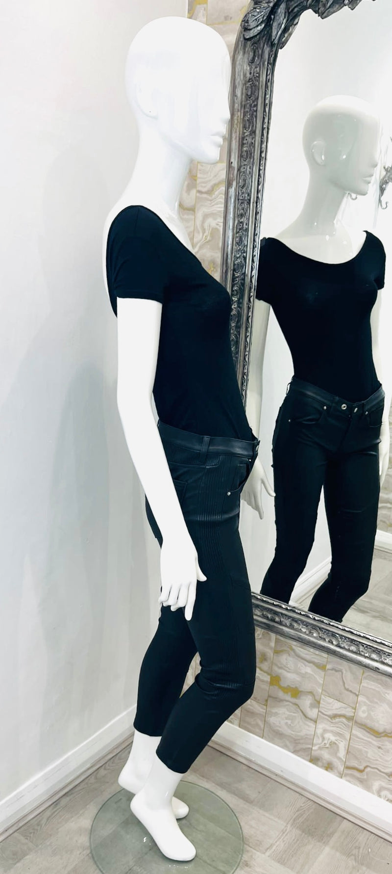 Iro Leather Trousers. Size 34FR