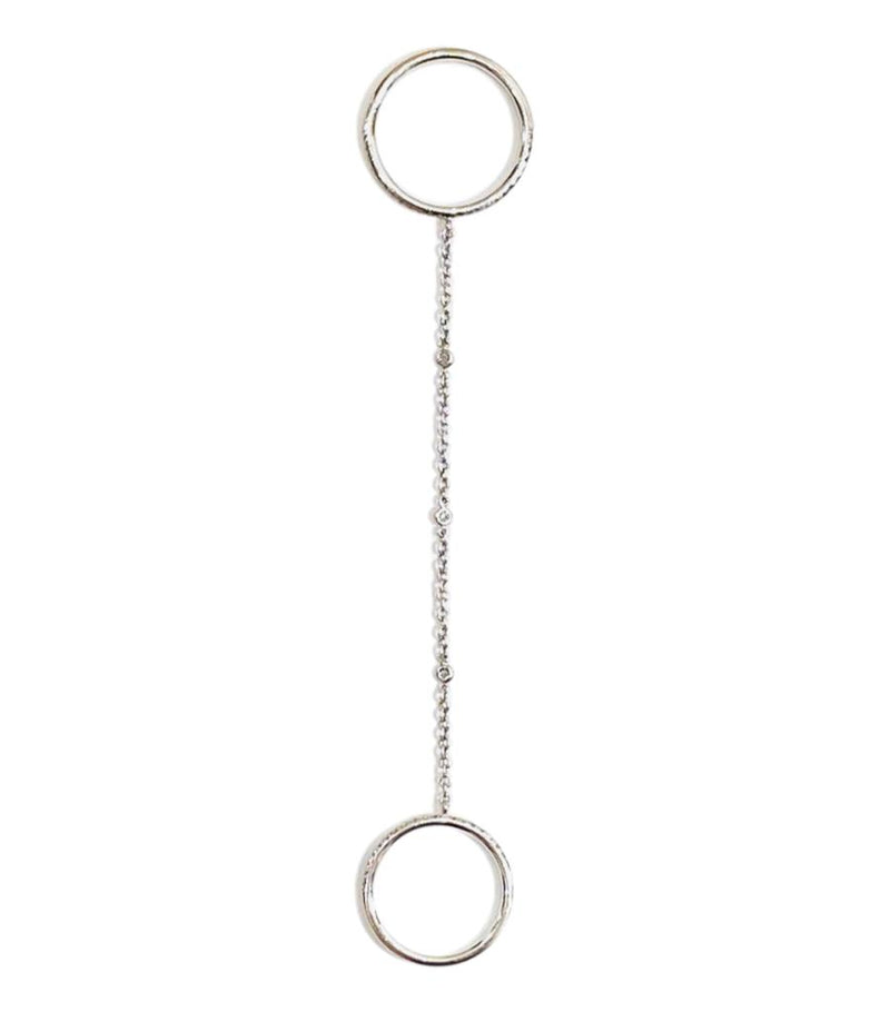 Elise Dray 18k Gold & Diamond Hippie Ring