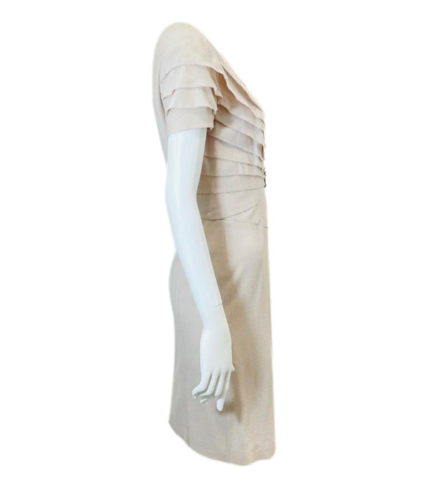 Roberto Cavalli Virgin Wool & Crystal Dress. Size 38IT