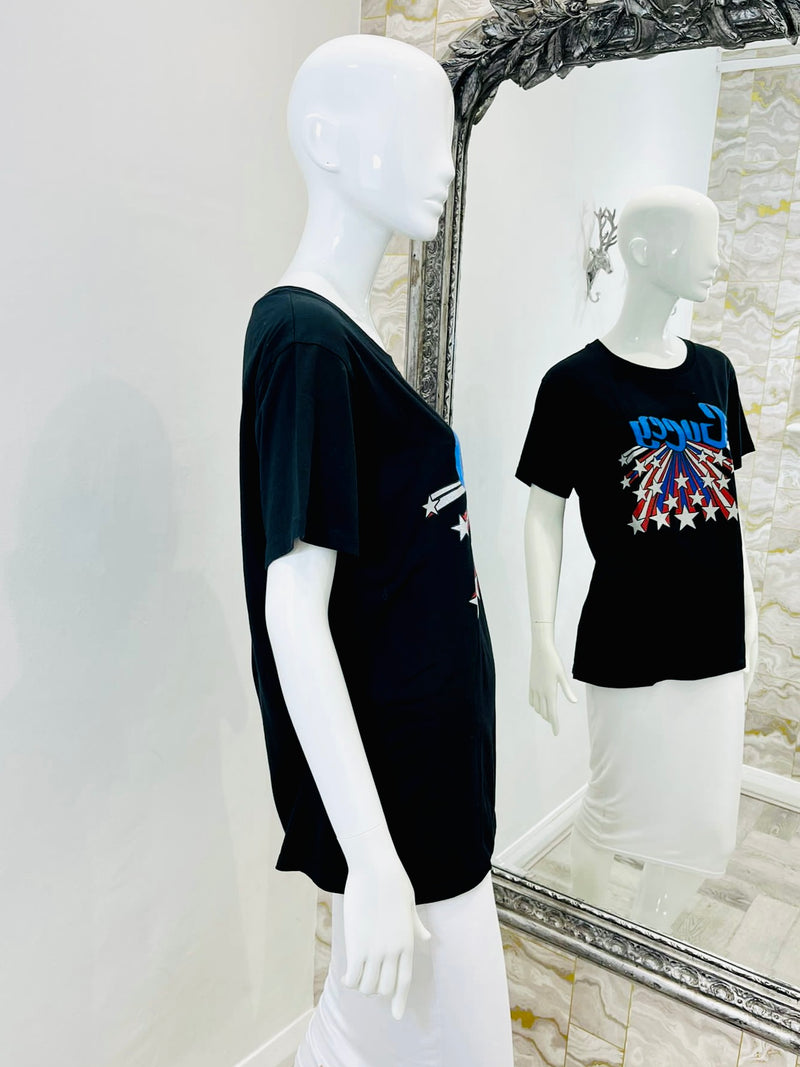 Gucci 'Guccy' Logo T-Shirt. Size S