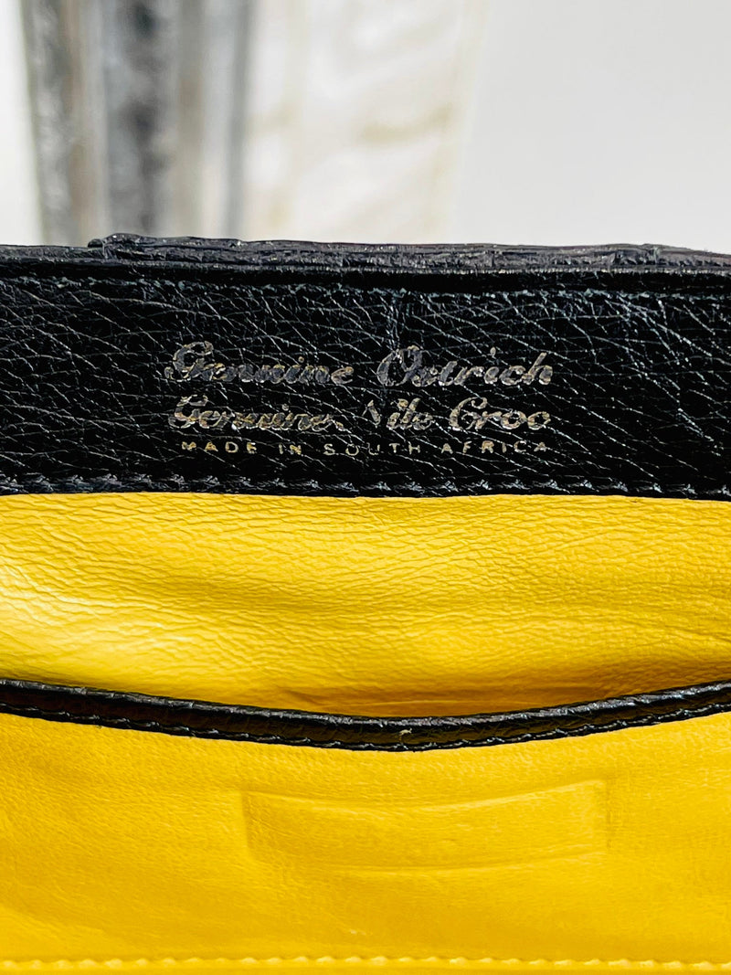 Viva La Moda Hand Made Exotic Skin Clutch Bag