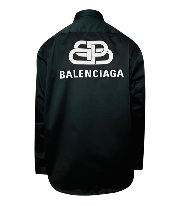 Balenciaga Logo Shirt. Size 38