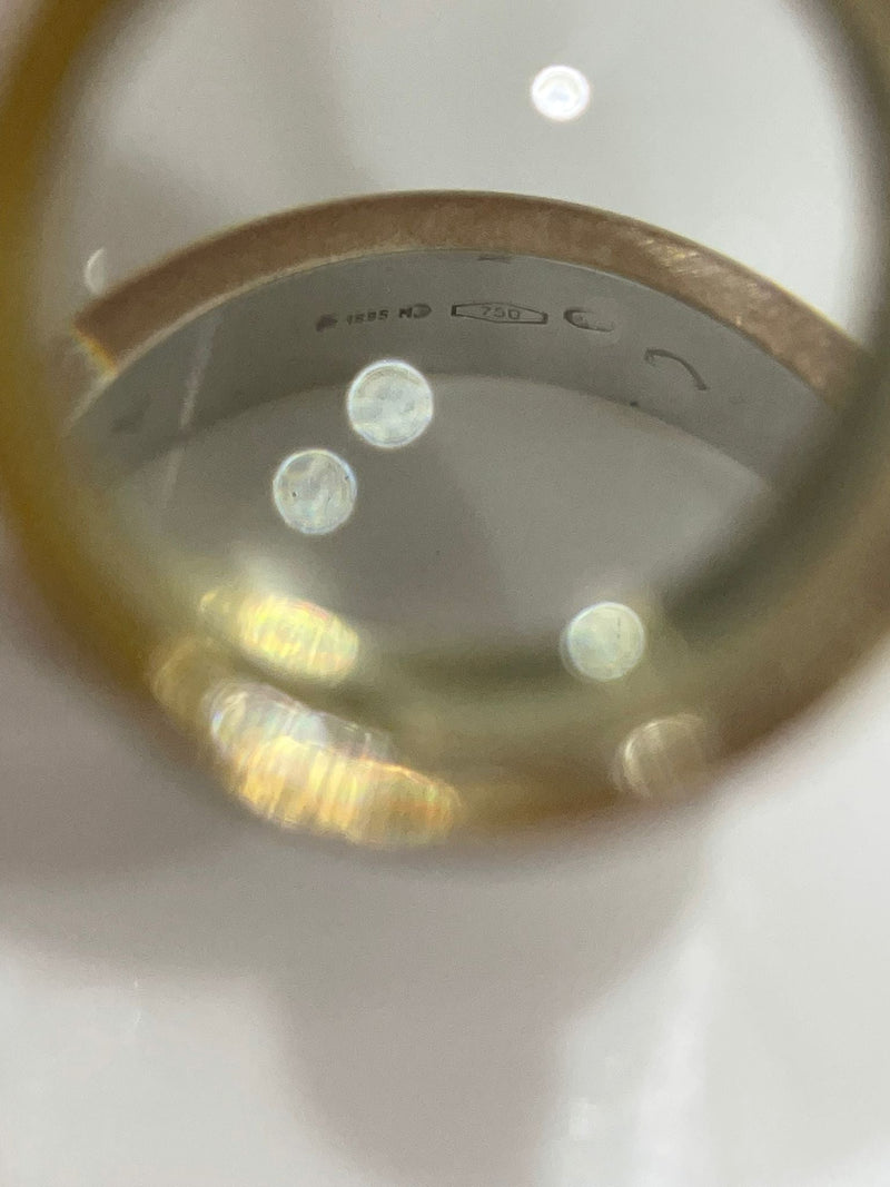 Gucci 18k White Gold Icon Ring