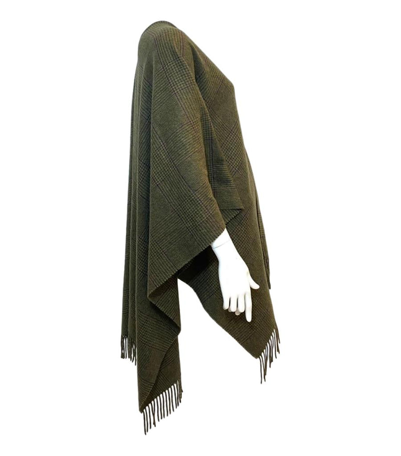 Ralph Lauren Collection Cashmere Fringed Cape