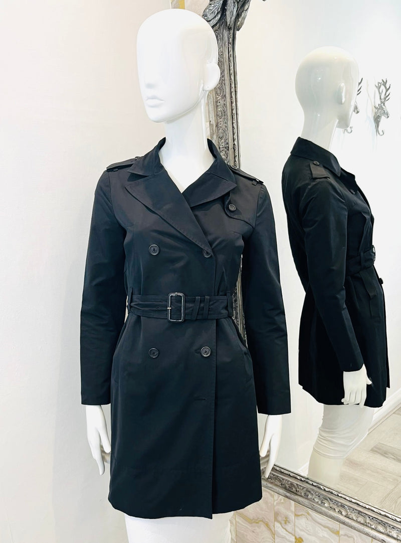 Prada Cotton Trench Coat. Size 38IT
