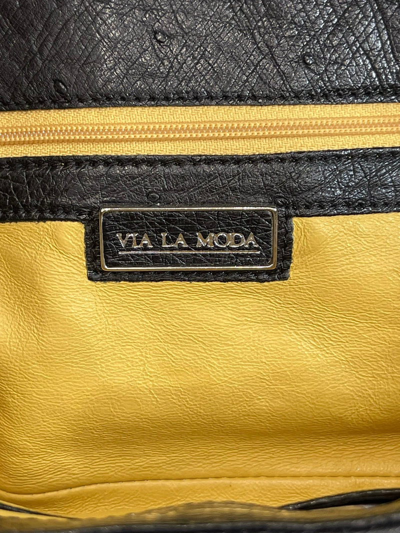 Viva La Moda Hand Made Exotic Skin Clutch Bag