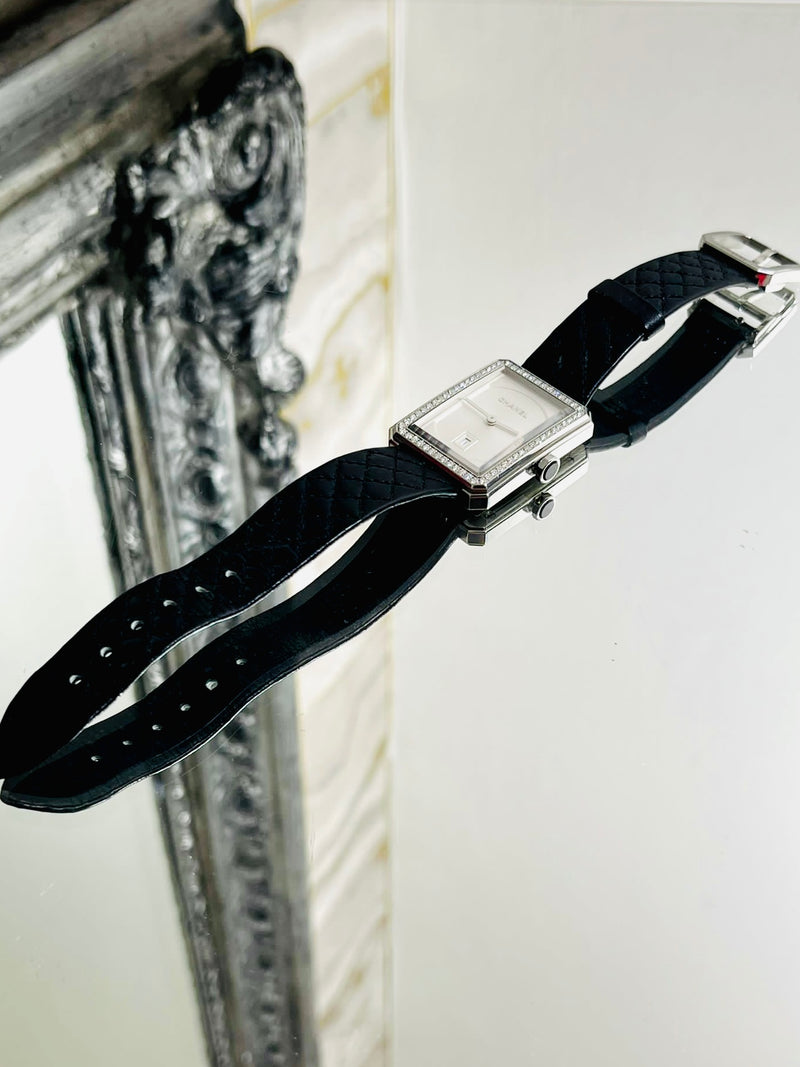 Chanel Medium Diamond Boy-Friend Watch