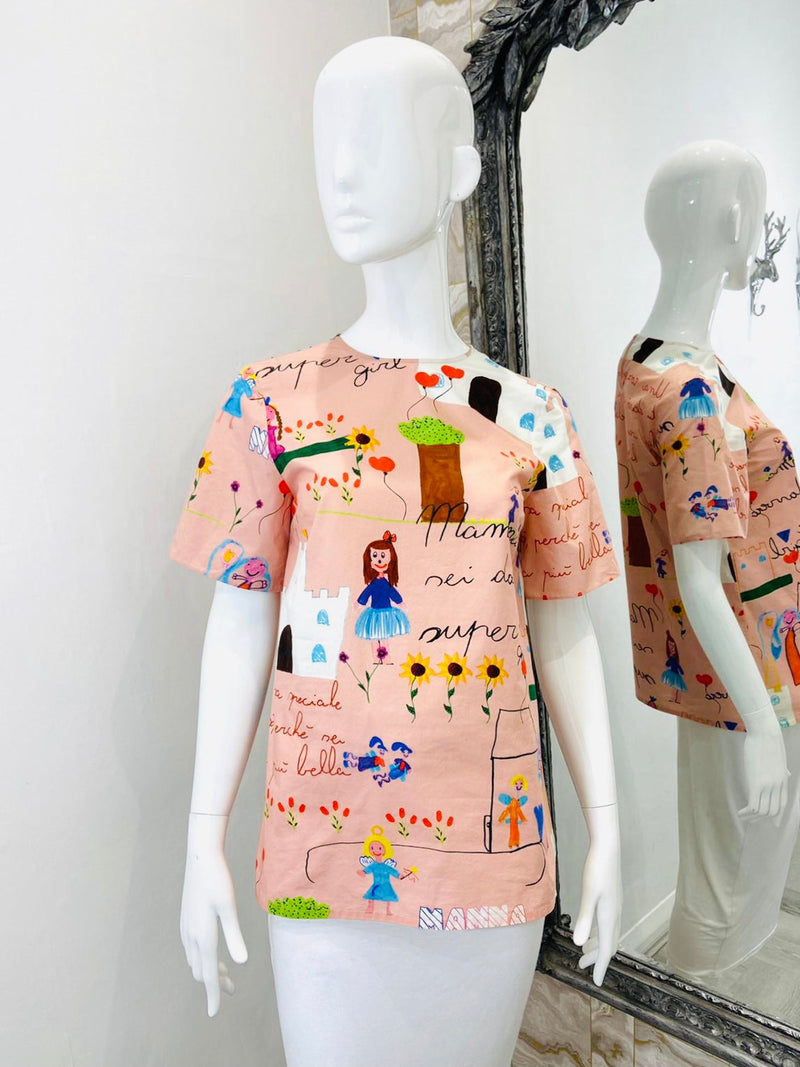 Dolce & Gabbana Cotton Top. Size 40IT