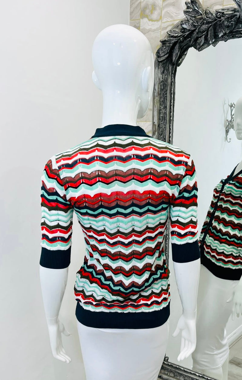 Missoni Cotton Cardigan. Size 42IT