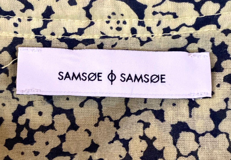 Samsoe & Samsoe Cotton Floral Top. Size S