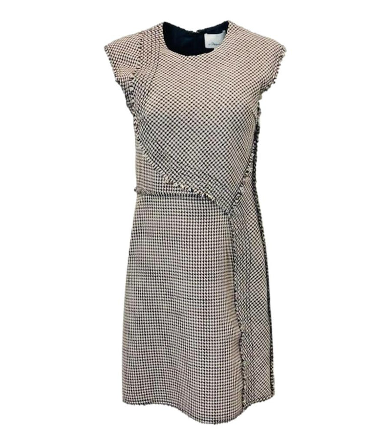 Phillip Lim Wool Houndstooth Dress. Size 4US