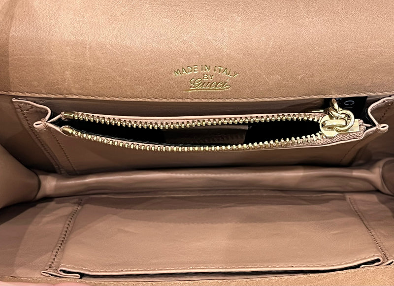 Gucci Leather 'GG' Marmont Bag