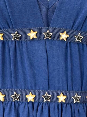 Sandro Dress With Star Embellishments Dress. Size 1
