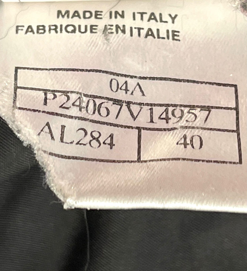 Chanel Metallic Coat. Size 40FR