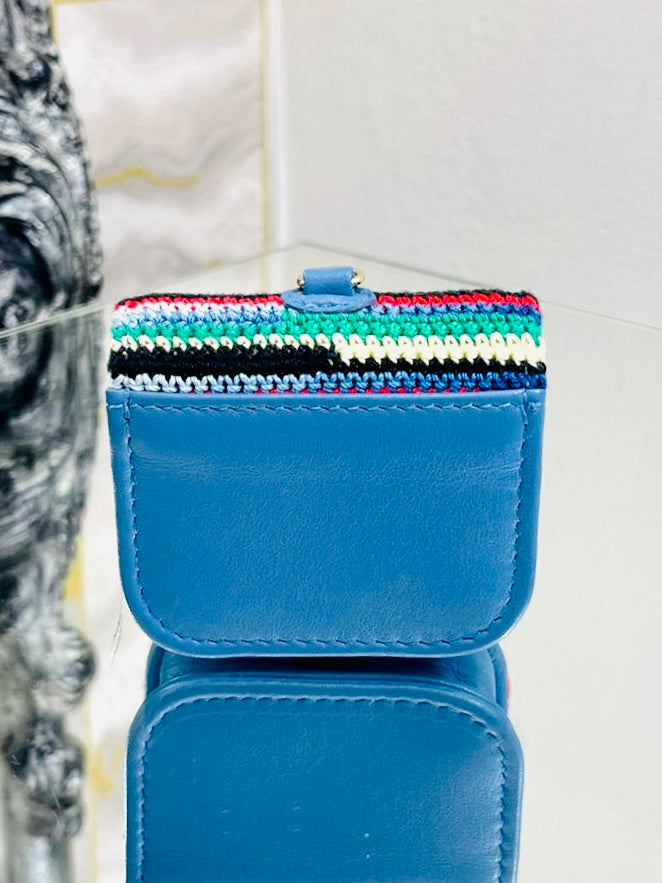 Chanel Air Pod Pro Knitted & Leather Case