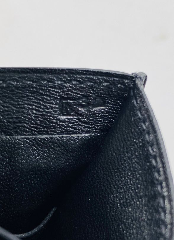 Hermes MC2 Shiny Alligator Bi Fold Wallet