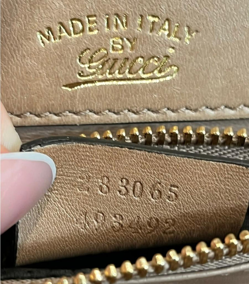 Gucci Leather 'GG' Marmont Bag