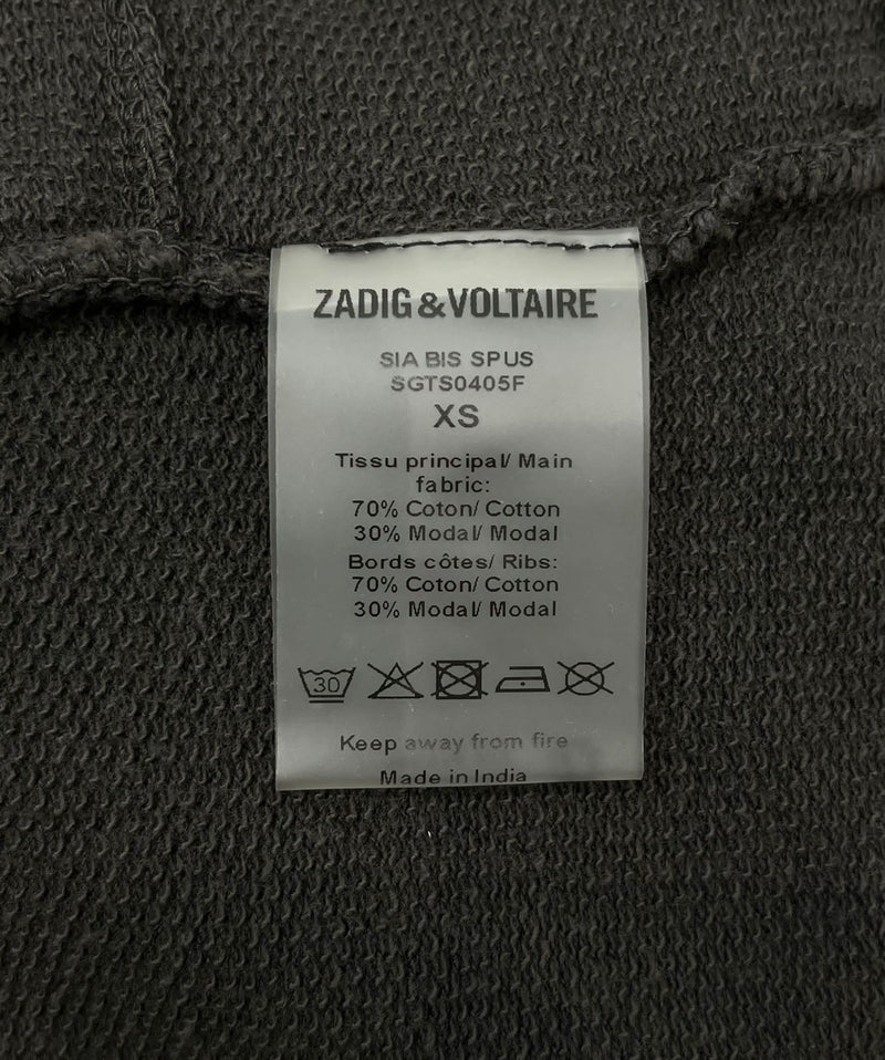 Zadig & Voltaire Hoodie Jumper Dress. Size XS