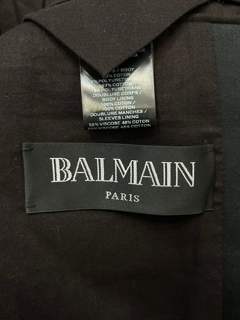 Balmain Cotton Blazer. Size 48IT