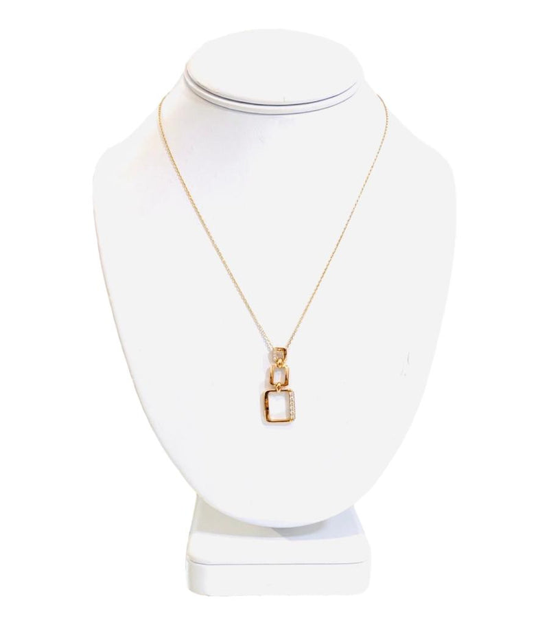 18k Rose Gold & Diamond Necklace