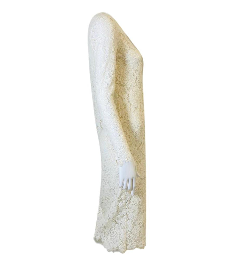 Ganni Lace Midi Dress. Size 34FR