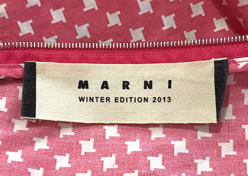 Marni Cotton Peplum Top. Size 40IT